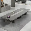 Large Rectangular Corporate Conference Desk - Maoters thumbnail 1