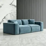 Home Deep Seat Oversized Corner Couch - Maoters thumbnail 1