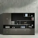 Manager Office Mixed Storage Cabinet - Maoters thumbnail 2