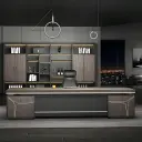 Dual-Drawer Executive Desk thumbnail 3