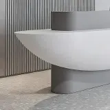 Lobby Curved White Reception Desk - Maoters thumbnail 10