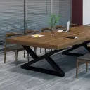 Office Large Solid Conference Table - Maoters thumbnail 12