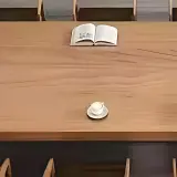 Modern Solid Wood Conference Table for Office Meetings - Maoters thumbnail 9