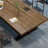 Office Large Solid Conference Table - Maoters thumbnail 11