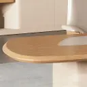 Modern Curved L-Shaped Executive Office Desk - Maoters thumbnail 10