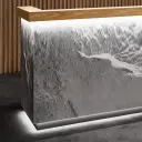 Rough Stone LED Light Reception Counter - Maoters thumbnail 9