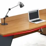 Modern Manager Office Two-Tone Executive Desk - Maoters thumbnail 11