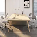 High-rise Minimal Office Conference Table - Maoters thumbnail 4