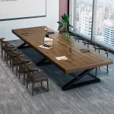 Office Large Solid Conference Table - Maoters thumbnail 2