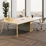 High-rise Minimal Office Conference Table - Maoters thumbnail 2