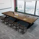 Office Large Solid Conference Table - Maoters thumbnail 3
