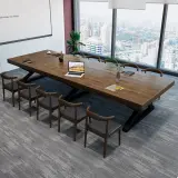 Office Large Solid Conference Table - Maoters thumbnail 3