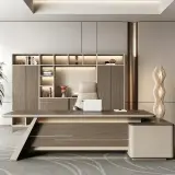 Office L-Shaped Executive Desk - Maoters thumbnail 4