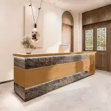 Vintage Art Multifunctional Reception Desk – Maoters thumbnail 3