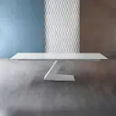 Sleek Modern Light Office Discussion Table - Maoters thumbnail 1