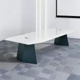 Large Modern Minimalist Boardroom Table - Maoters thumbnail 1