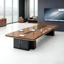 Simple Modern Office Conference Desk - Maoters thumbnail 1
