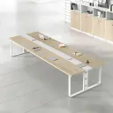 Light Wood Boardroom Meeting Table - Maoters thumbnail 1