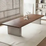 Minimalist Modern Wood Conference Table for Office Boardroom - Maoters thumbnail 1