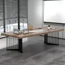 Modern Boardroom Sleek Conference Table - Maoters thumbnail 1