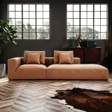 Oversized Deep Seat Soft Lounge Sofa - Maoters thumbnail 1