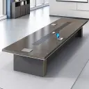 Classic Rectangular Office Desk – Ideal for Meetings thumbnail 5