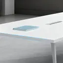Office Area Modern White Conference Table - Maoters thumbnail 6