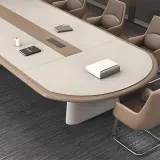 Modern Long Conference Table – Simple Design thumbnail 8