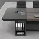 Office Boardroom Rounded Edge Meeting Table - Maoters thumbnail 11