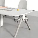 Morden Simple White Conference Table - Maoters thumbnail 9