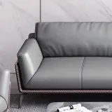 Simple Business Leather Sofa – Maoters thumbnail 11