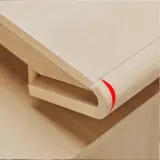 Office Wood Minimalist Executive Desk - Maoters thumbnail 7