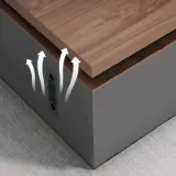 Desk with LED Strip Lighting for Executives thumbnail 8
