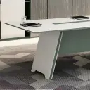 Contemporary Rectangular Conference Table thumbnail 9