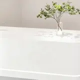 Minimalist Rounded Salon Reception Desk - Maoters thumbnail 9