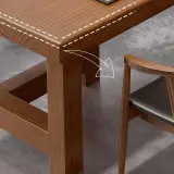 Long Rustic Wooden Conference Table - Maoters thumbnail 10