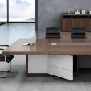 Large Wood-Style Conference Table - Maoters thumbnail 8