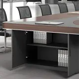 Large Boardroom Two-Tone Conference Table - Maoters thumbnail 9
