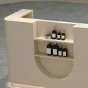 Beauty Salon Display Niche Reception Desk - Maoters thumbnail 9