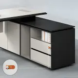 Modern Office Minimalist Executive Desk - Maoters thumbnail 9