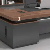 Desk with LED Strip Lighting for Executives thumbnail 9