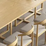 Office Meeting Room Wood Conference Table - Maoters thumbnail 8