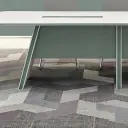 Contemporary Rectangular Conference Table thumbnail 8