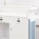 Rectangle Engineered Wood Reception Desk thumbnail 10