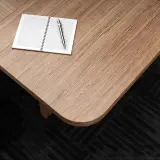 Modern Minimalist Conference Table Long Design thumbnail 9