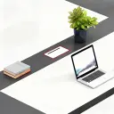 Long Rectangular Office Negotiation Table - Maoters thumbnail 9