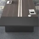 Modern Minimalist Rectangular Conference Table - Maoters thumbnail 7