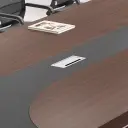Large Boardroom Two-Tone Conference Table - Maoters thumbnail 8