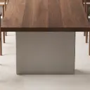 Minimalist Modern Wood Conference Table for Office Boardroom - Maoters thumbnail 8