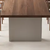 Minimalist Modern Wood Conference Table for Office Boardroom - Maoters thumbnail 8